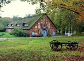 Ein Bauernhaus in Niedersachsen